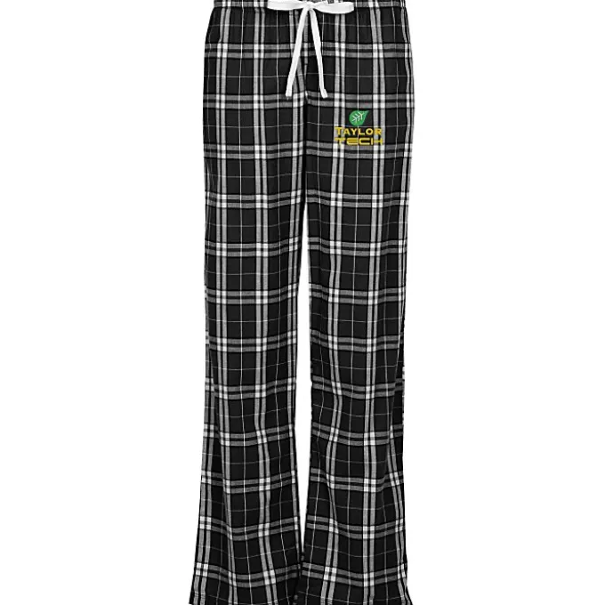 Flannel Plaid Pants - Ladies'