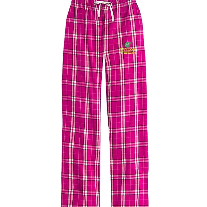 Flannel Plaid Pants - Ladies'