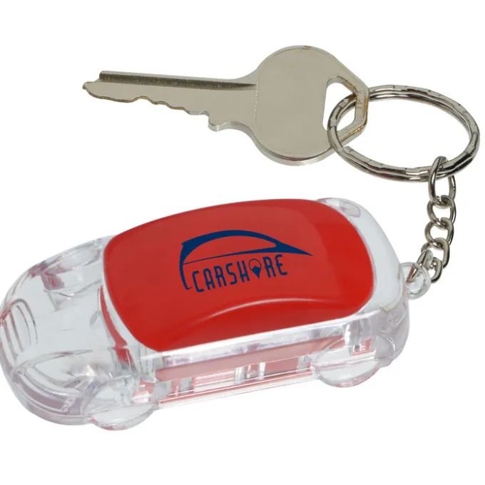 Flashing Car Keychain