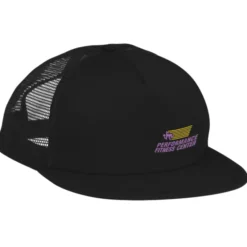 Flat Bill Foam Mesh-Back Cap