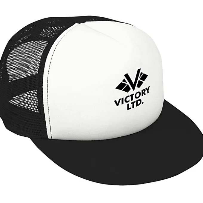 Flat Bill Foam Trucker Cap