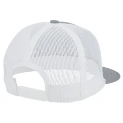 Flat Bill Mesh Back Trucker Cap