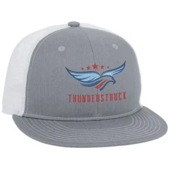Flat Bill Mesh Back Trucker Cap