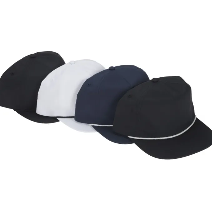 Flat Bill Poly Rope Cap