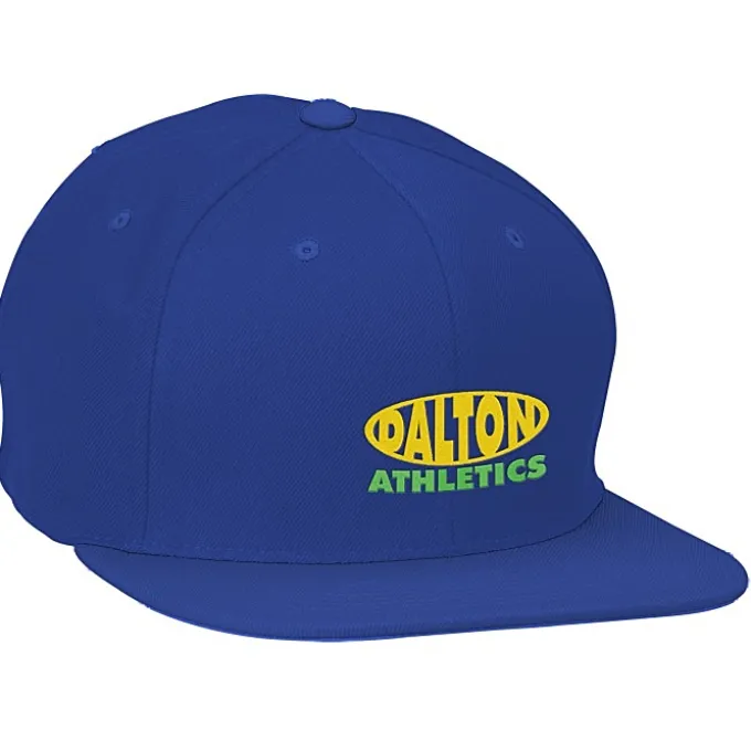 Flat Bill Snapback Cap