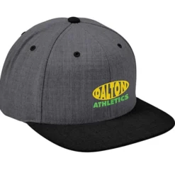 Flat Bill Snapback Cap