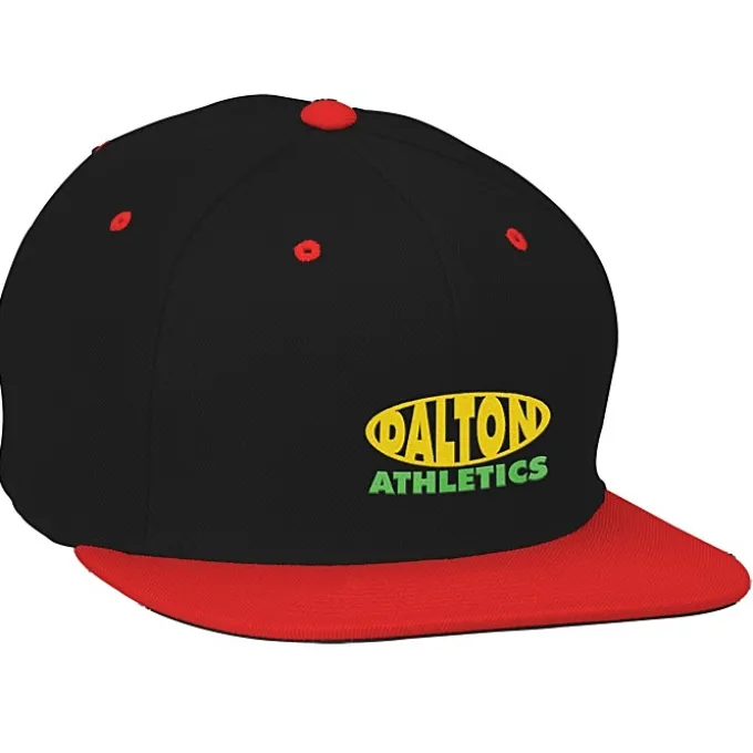 Flat Bill Snapback Cap