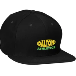 Flat Bill Snapback Cap