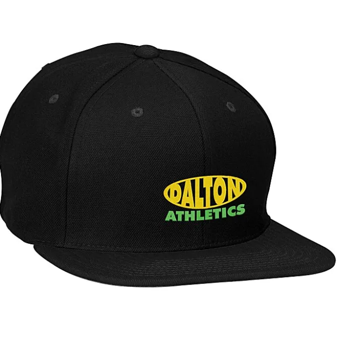 Flat Bill Snapback Cap