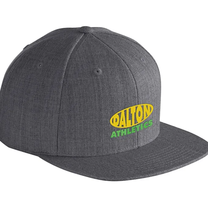 Flat Bill Snapback Cap