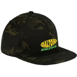 Flat Bill Snapback Cap