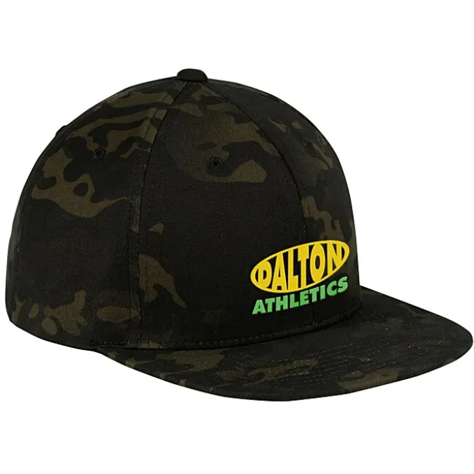 Flat Bill Snapback Cap