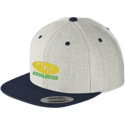 Flat Bill Snapback Cap
