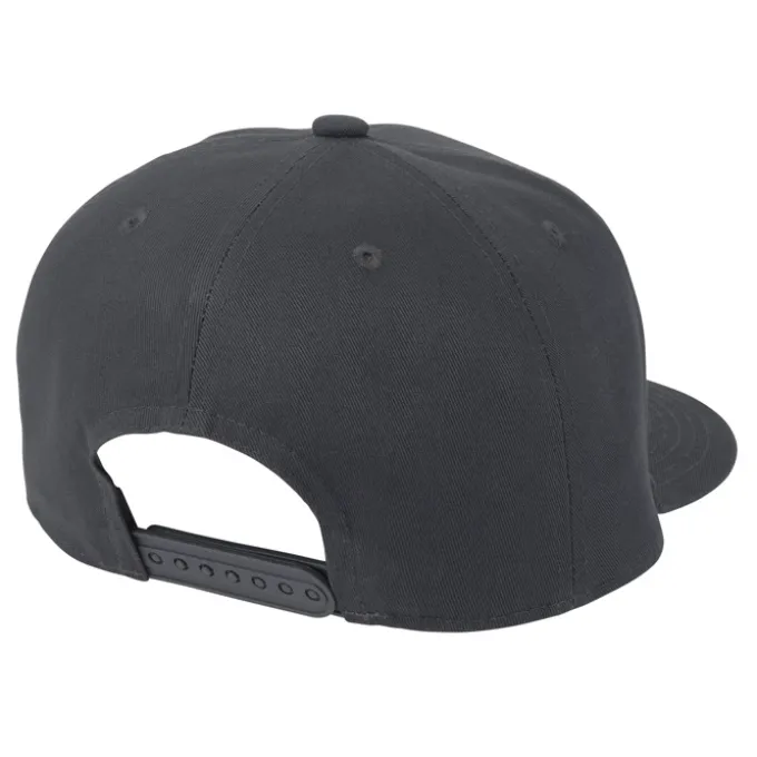Flat Bill Structured Snapback Cap