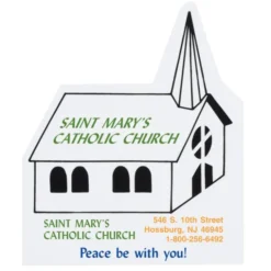 Flat Flexible Magnet - Church