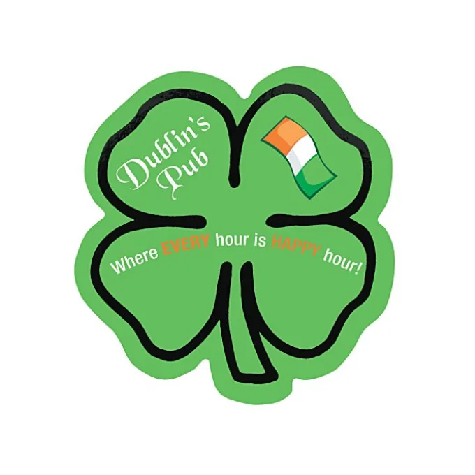 Flat Flexible Magnet - Four Leaf Clover