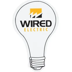 Flat Flexible Magnet - Light Bulb - Large