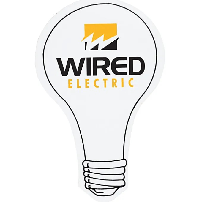 Flat Flexible Magnet - Light Bulb - Large