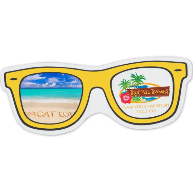 Flat Flexible Magnet - Risky Business Sunglasses