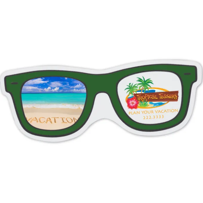 Flat Flexible Magnet - Risky Business Sunglasses