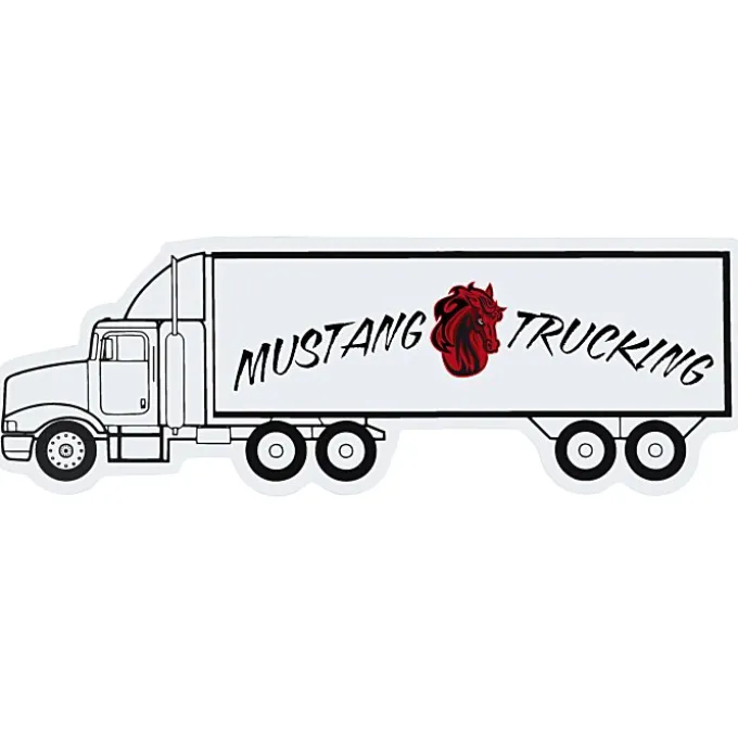 Flat Flexible Magnet - Semi Truck - Large