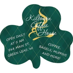 Flat Flexible Magnet - Shamrock