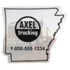 Flat Flexible Magnet - State - Arkansas - 30 mil