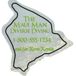 Flat Flexible Magnet - State - Hawaii - 30 mil