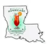 Flat Flexible Magnet - State - Louisiana - 30 mil