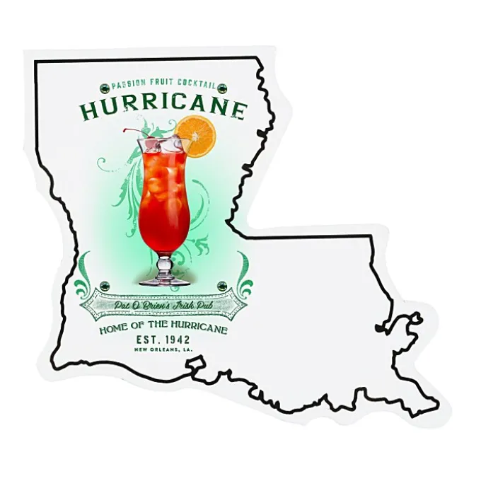 Flat Flexible Magnet - State - Louisiana - 30 mil
