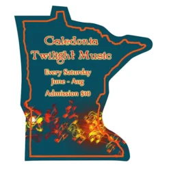 Flat Flexible Magnet - State - Minnesota - 30 mil