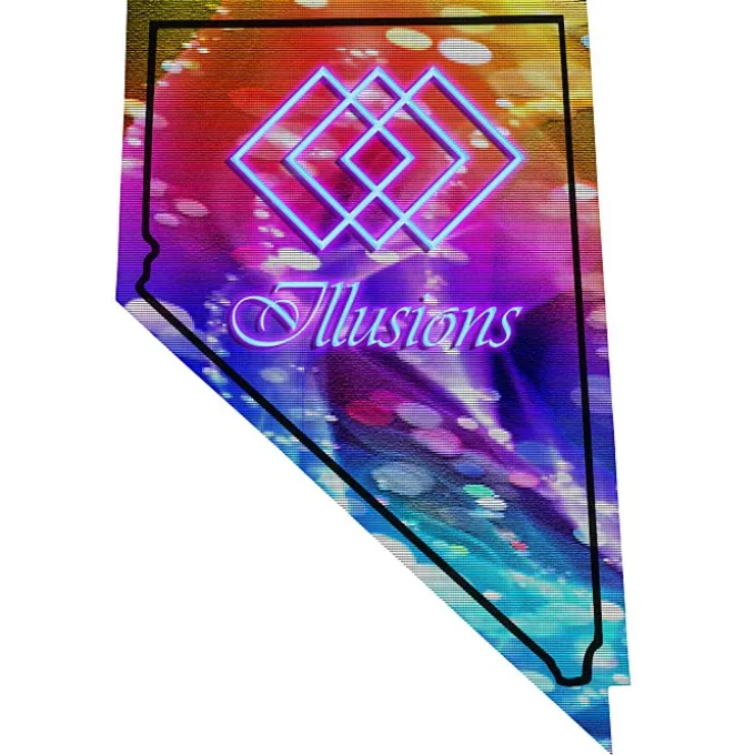 Flat Flexible Magnet - State - Nevada - 30 mil