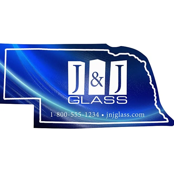 Flat Flexible Magnet - State - Nebraska - 30 mil