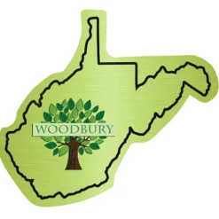 Flat Flexible Magnet - State - West Virginia - 30 mil