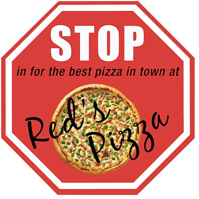 Flat Flexible Magnet - Stop Sign - Large