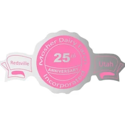 Flat Seal by the Roll - Banner - 1-1/2 inches x 3 inches