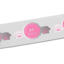 Flat Seal by the Roll - Banner - 1-1/2 inches x 3 inches