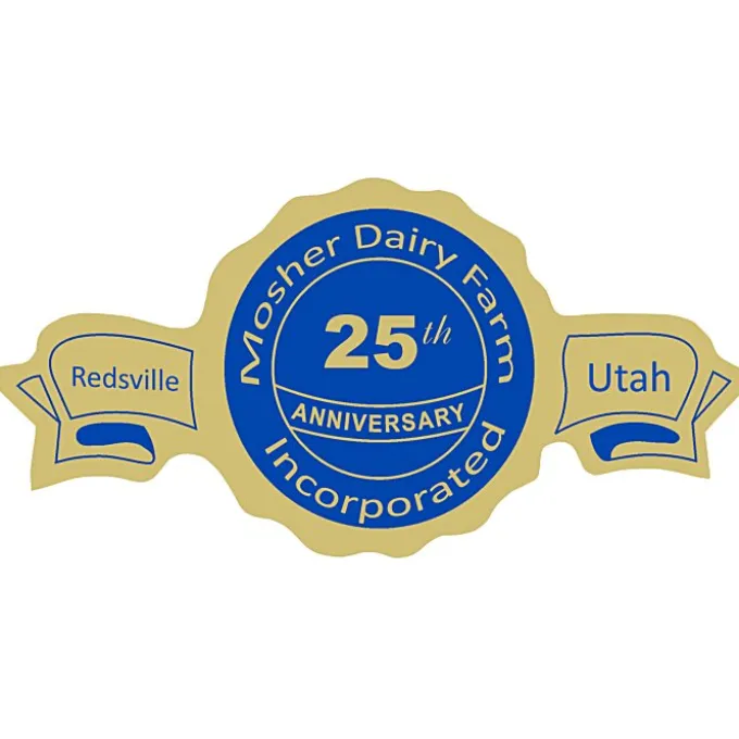 Flat Seal by the Roll - Banner - 1-1/4 inches x 2-1/2 inches