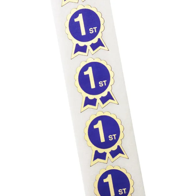 Flat Seal by the Roll - Ribbon with Scalloped Edges - 1-5/16 inches x 1-9/16 inches