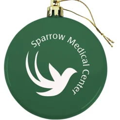 Flat Shatterproof Ornament - Opaque
