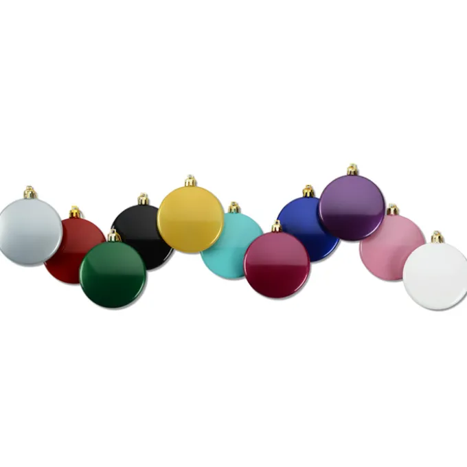 Flat Shatterproof Ornament - Opaque