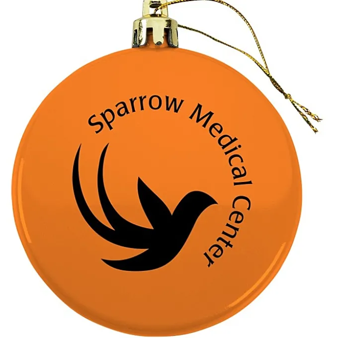 Flat Shatterproof Ornament - Opaque
