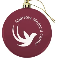 Flat Shatterproof Ornament - Opaque