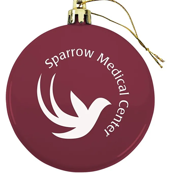 Flat Shatterproof Ornament - Opaque