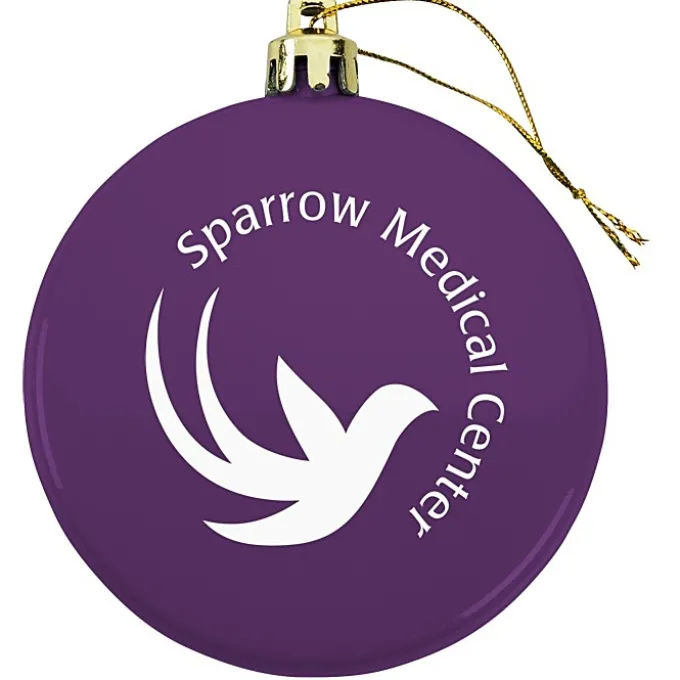 Flat Shatterproof Ornament - Opaque