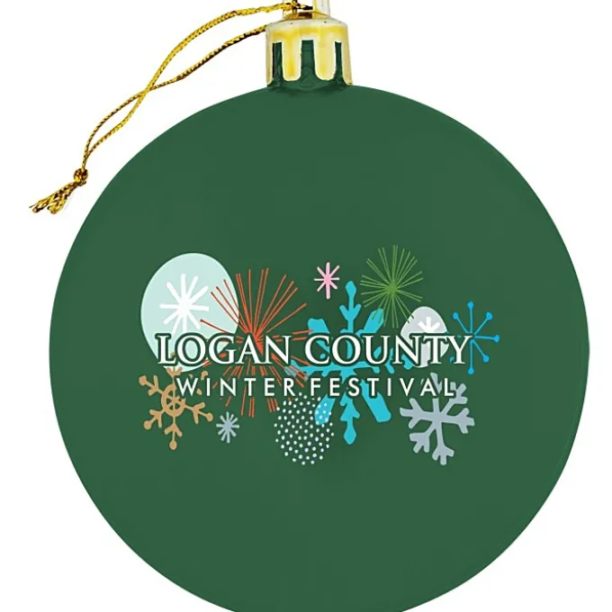 Flat Shatterproof Ornament - Opaque - Full Color