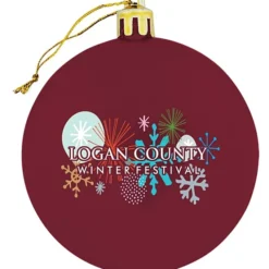 Flat Shatterproof Ornament - Opaque - Full Color