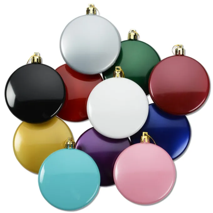Flat Shatterproof Ornament - Snowflake - Merry Christmas
