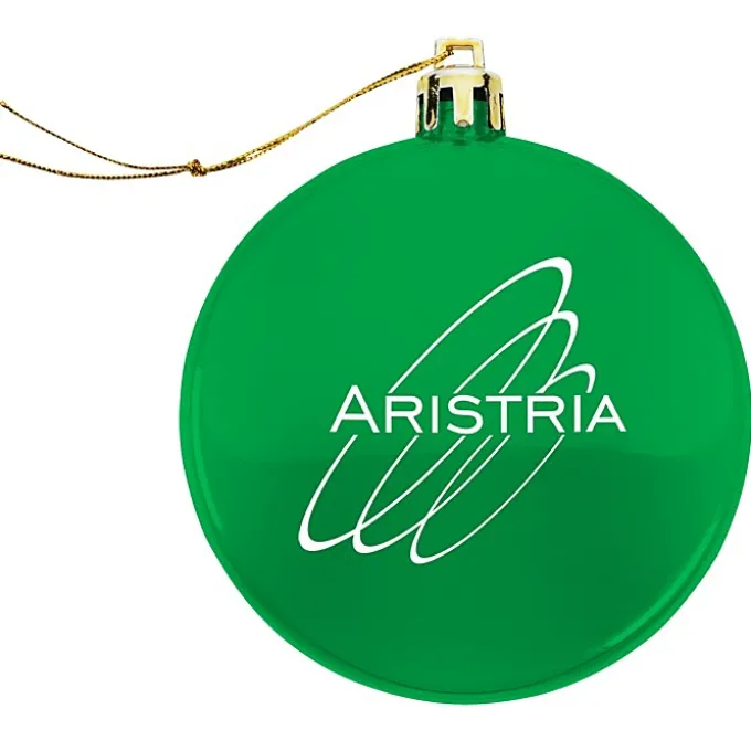 Flat Shatterproof Ornament - Translucent