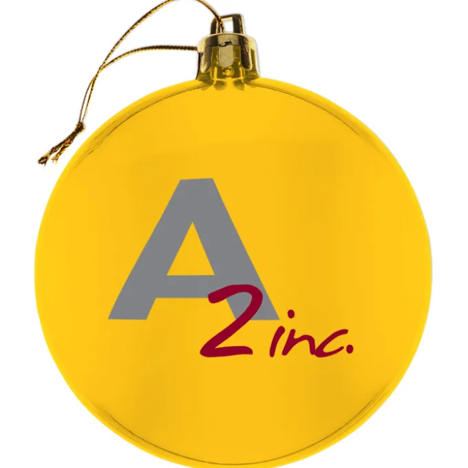Flat Shatterproof Ornament - Translucent - Full Color